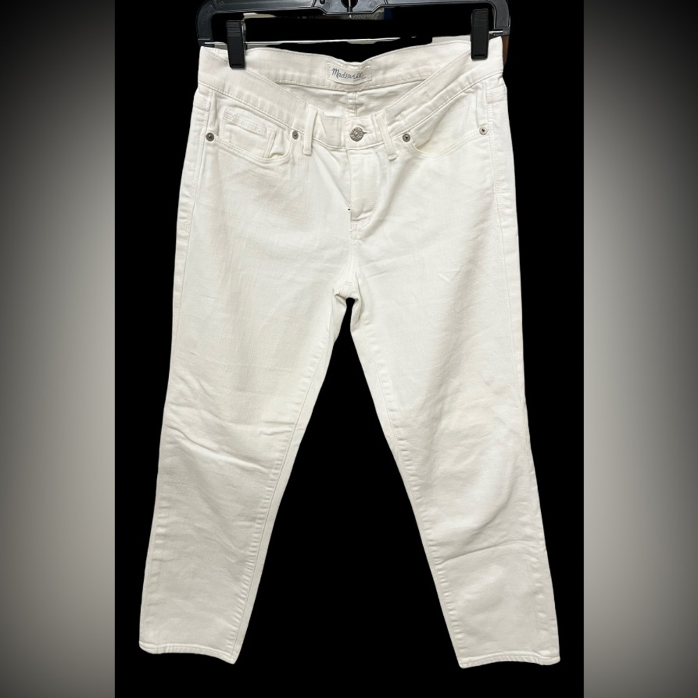 Madewell White Denim Pant